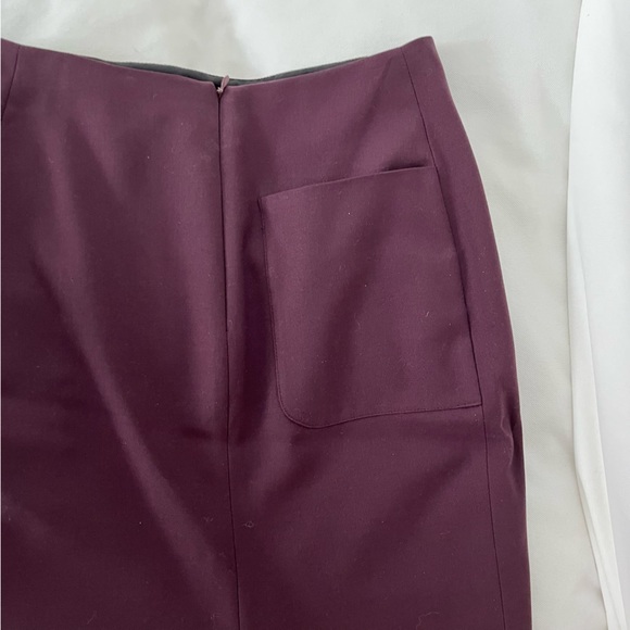 Joseph plum wool skirt XS - Picture 3 of 9